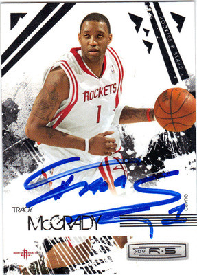 tracy mcgrady signed basketball