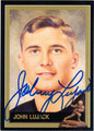 JOHN LUJACK AUTOGRAPHED HEISMAN FOOTBALL CARD #72812N
