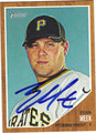 EVAN MEEK AUTOGRAPHED BASEBALL CARD 92711L