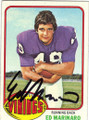 ED MARINARO MINNESOTA VIKINGS AUTOGRAPHED VINTAGE FOOTBALL CARD #42914E