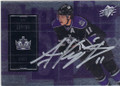 ANZE KOPITAR LOS ANGELES KINGS AUTOGRAPHED HOCKEY CARD #61114H