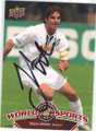 DEJAN JAKOVIC UNIVERSITY OF ALABAMA BLAZERS AUTOGRAPHED SOCCER CARD #61214A