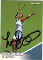 LINDSAY DAVENPORT AUTOGRAPHED TENNIS CARD #61314C
