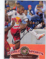THEIRRY HENRY NEW YORK RED BULLS AUTOGRAPHED SOCCER CARD #61314N