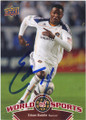 EDSON BUDDLE LA GALAXY AUTOGRAPHED SOCCER CARD #62114C