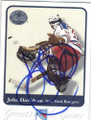 JOHN DAVIDSON NEW YORK RANGERS AUTOGRAPHED HOCKEY CARD #62714D