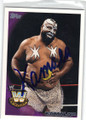 KAMALA AUTOGRAPHED WRESTLING CARD #63014H