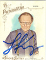 LARRY KING AUTOGRAPHED CARD #101614F