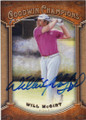 WILL McGIRT AUTOGRAPHED GOLF CARD #101814i