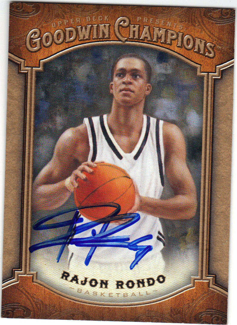 rajon rondo autograph