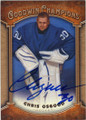 CHRIS OSGOOD DETROIT RED WINGS AUTOGRAPHED HOCKEY CARD #111914J