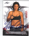 GINA CARANO AUTOGRAPHED CARD #120514B