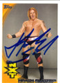 HEATH SLATER AUTOGRAPHED WRESTLING CARD #12215L
