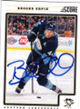 BROOKS ORPIK PITTSBURGH PENGUINS AUTOGRAPHED HOCKEY CARD #20615E
