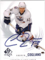 ANDREW COGLIANO EDMONTON OILERS AUTOGRAPHED HOCKEY CARD #20915H