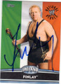 FINLAY AUTOGRAPHED WRESTLING CARD #30215N