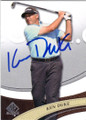 KEN DUKE AUTOGRAPHED GOLF CARD #31715L