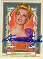 DONNA DOUGLAS AUTOGRAPHED CARD #32015i