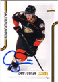 CAM FOWLER ANAHEIM DUCKS AUTOGRAPHED HOCKEY CARD #41415M