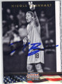 NICOLE BARNHART US WOMENS OLYMPIC SOCCER AUTOGRAPHED CARD #71215C