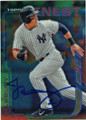 JACOBY ELLSBURY NEW YORK YANKEES AUTOGRAPHED BASEBALL CARD #72215E