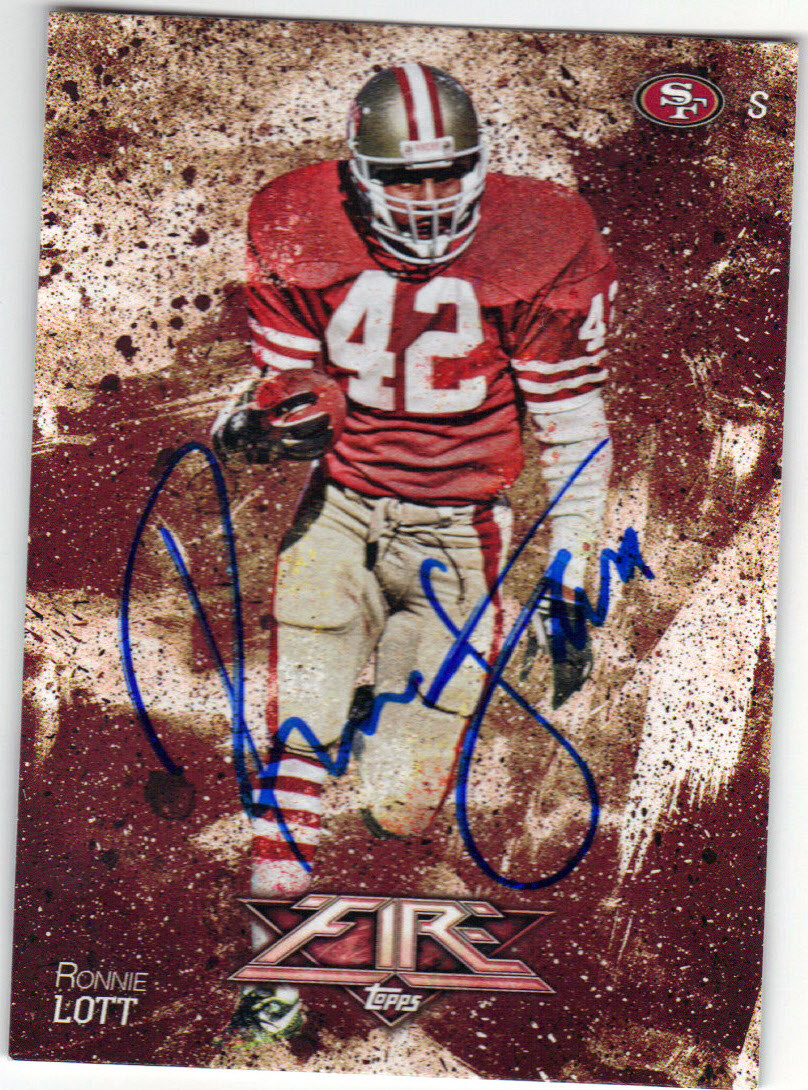 ronnie lott autograph