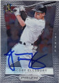 JACOBY ELLSBURY BOSTON RED SOX AUTOGRAPHED BASEBALL CARD #120315G