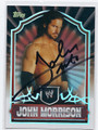 JOHN MORRISON AUTOGRAPHED WRESTLING CARD #121815i