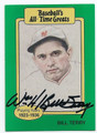 BILL TERRY NEW YORK GIANTS FIRST BASEMAN AUTOGRAPHED VINTAGE BASEBALL CARD #11416i