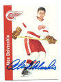 ALEX DELVECCHIO DETROIT RED WINGS AUTOGRAPHED HOCKEY CARD #12316F