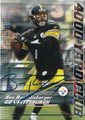 BEN ROETHLISBERGER PITTSBURGH STEELERS AUTOGRAPHED FOOTBALL CARD #22316A