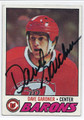 DAVE GARDNER CLEVELAND BARONS AUTOGRAPHED VINTAGE HOCKEY CARD #22616H