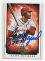 JASON HEYWARD ST LOUIS CARDINALS AUTOGRAPHED BASEBALL CARD #31916E