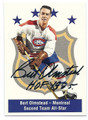 BERT OLMSTEAD MONTREAL CANADIENS AUTOGRAPHED HOCKEY CARD #40816C