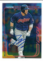 JASON KIPNIS CLEVELAND INDIANS AUTOGRAPHED BASEBALL CARD #41116D