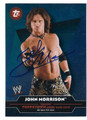 JOHN MORRISON AUTOGRAPHED WRESTLING CARD #42716A