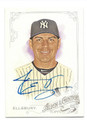 JACOBY ELLSBURY NEW YORK YANKEES AUTOGRAPHED BASEBALL CARD #42916A