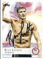 RYAN LOCHTE OLYMPIC SWIMMING AUTOGRAPHED CARD #50816F