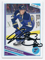 ALEXANDER STEEN ST LOUIS BLUES AUTOGRAPHED HOCKEY CARD #60216C