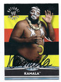 KAMALA AUTOGRAPHED WRESTLING CARD #72616F