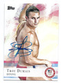 TROY DUMAIS OLYMPIC DIVING AUTOGRAPHED CARD #81216D
