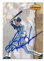 GORMAN THOMAS MILWAUKEE BREWERS AUTOGRAPHED BASEBALL CARD #91116B