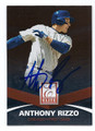 ANTHONY RIZZO CHICAGO CUBS AUTOGRAPHED BASEBALL CARD #110316B