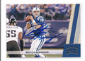 PEYTON MANNING INDIANAPOLIS COLTS AUTOGRAPHED FOOTBALL CARD #20417D