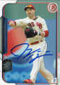 JASON KIPNIS CLEVELAND INDIANS AUTOGRAPHED BASEBALL CARD #20817D