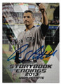 ANDY PETTITTE NEW YORK YANKEES AUTOGRAPHED BASEBALL CARD #33119D