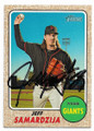 JEFF SAMARDZIJA SAN FRANCISCO GIANTS AUTOGRAPHED BASEBALL CARD #60719A
