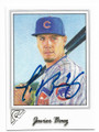 JAVIER BAEZ CHICAGO CUBS AUTOGRAPHED BASEBALL CARD #61819B
