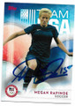 MEGAN RAPINOE USA WOMENS OLYMPIC SOCCER TEAM AUTOGRAPHED OLYMPIC SOCCER CARD #120619A