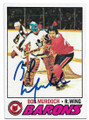 BOB MURDOCH CLEVELAND BARONS AUTOGRAPHED VINTAGE HOCKEY CARD #32120C